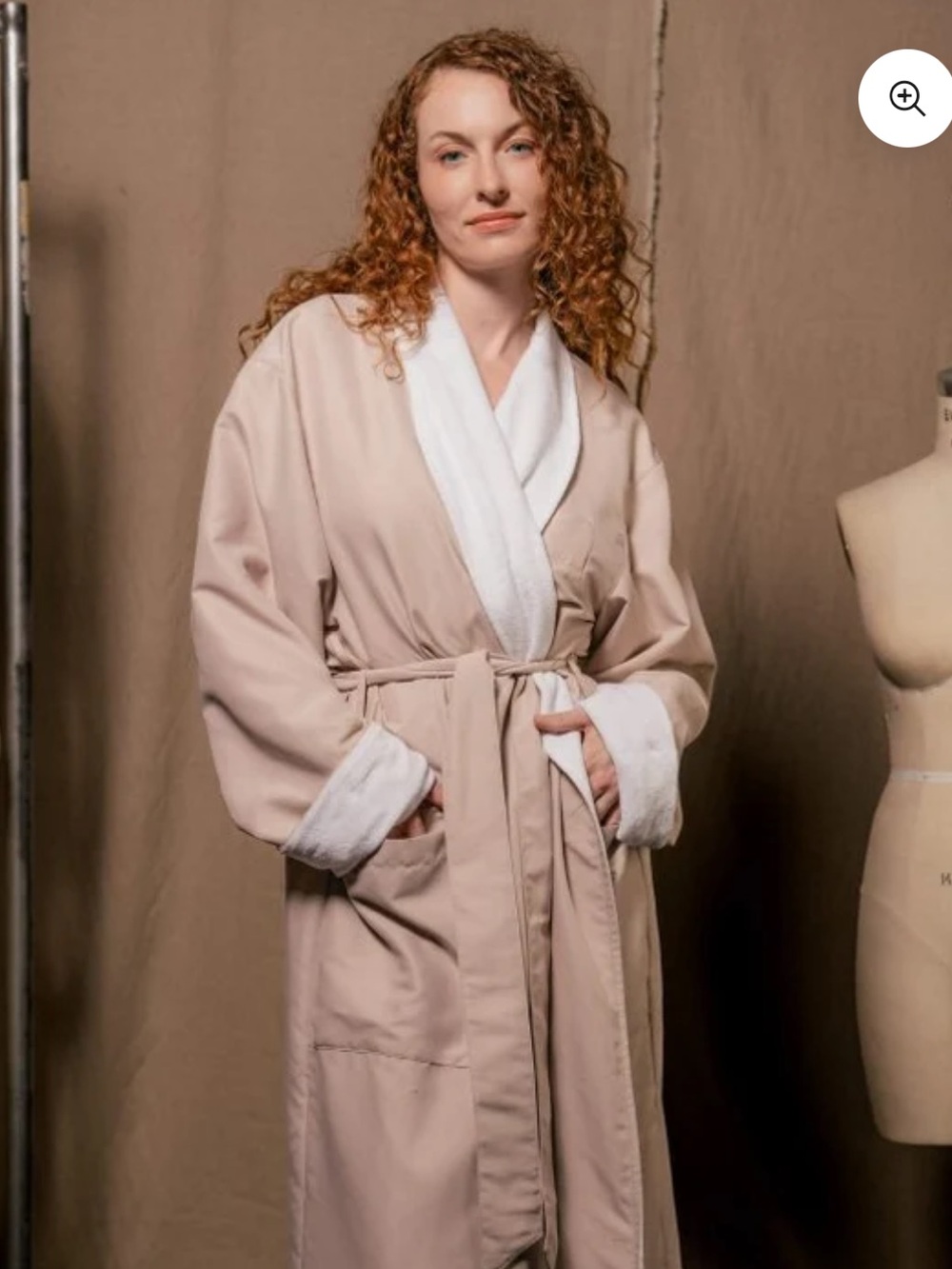 Robeworks Unisex Shawl Collar Hotel Spa Luxury Robe size L